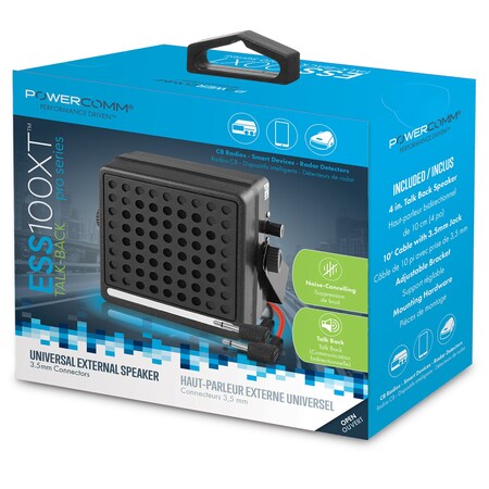 Powercomm CB Speaker ESS100XT Noise Cancel Talkback 4in 10w 215-44001